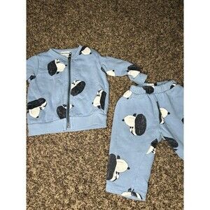 Bobo Choses 2 Piece Pants Set, Hoodie, Boys Baby Size 6-12m Preowned